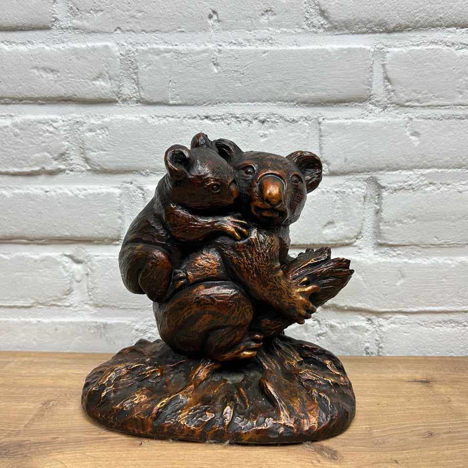 Couple of Koala's statue from the 70's by Baker or Boker
