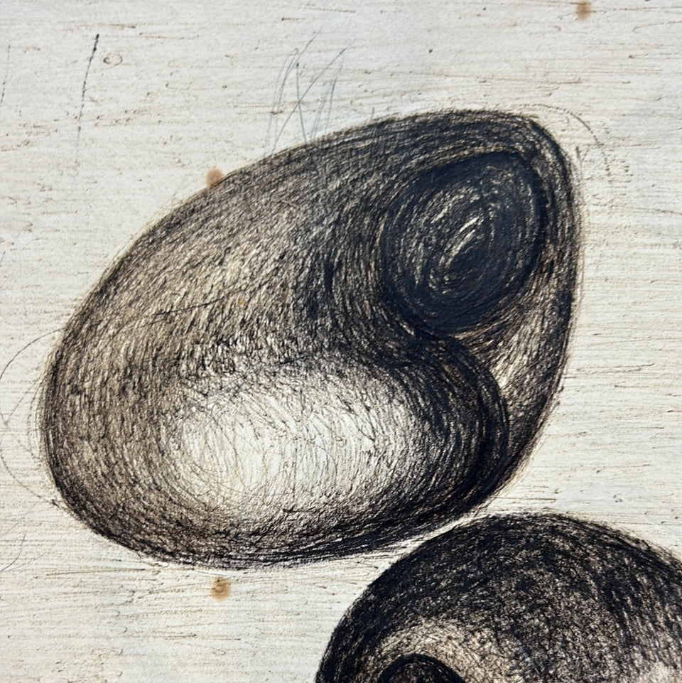 Ceramic study statue by Dini Henkes (1935-2022)