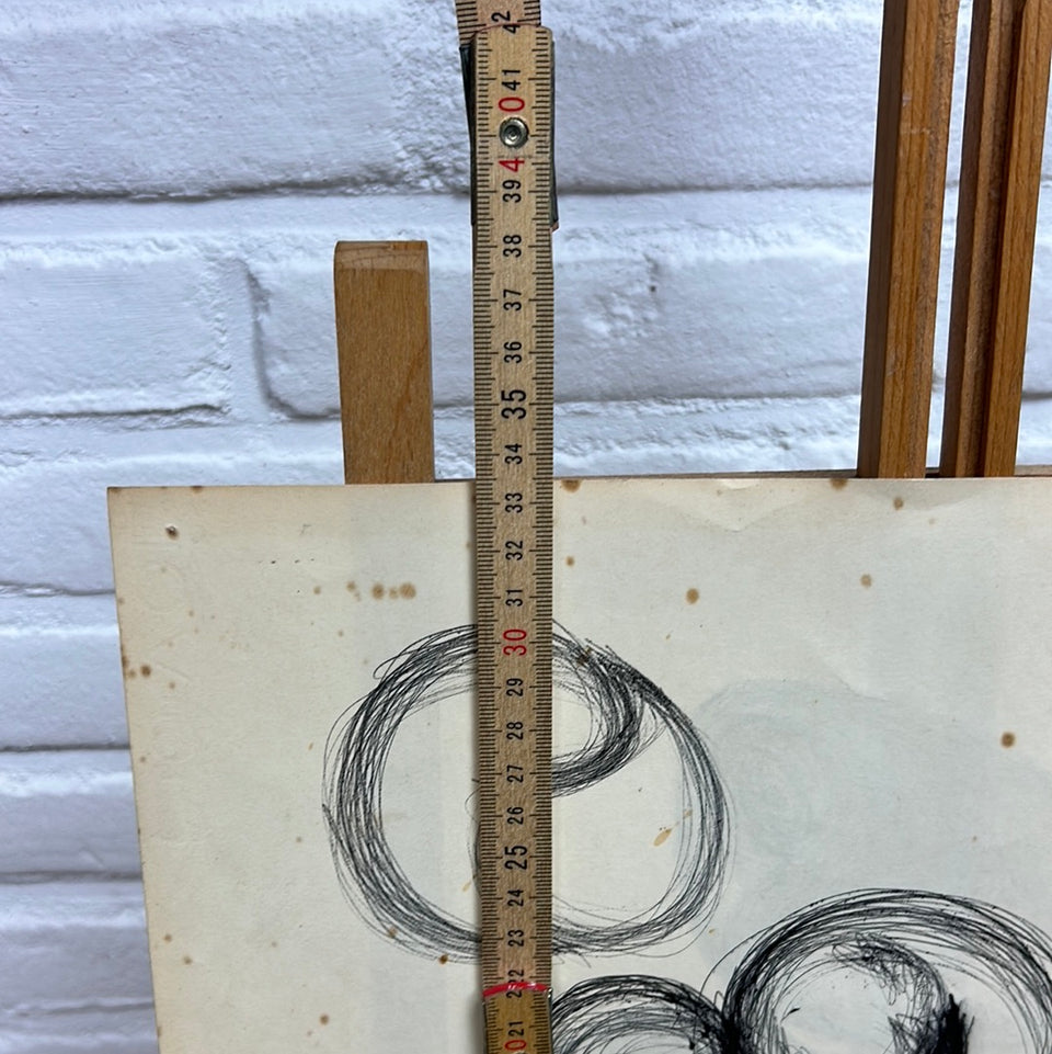 Ceramic study statue by Dini Henkes (1935-2022)