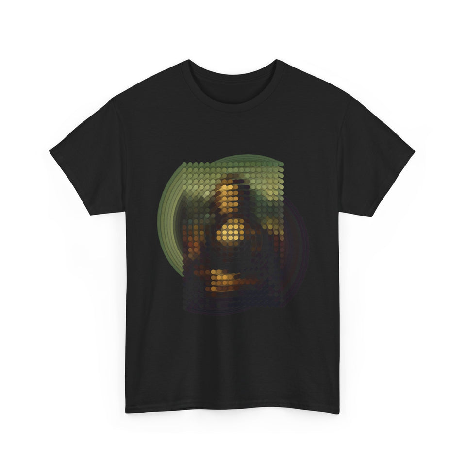 Mona Lisa Dots Art - Abstract - T-Shirt - PepArt Clothing - | Art T-Shirt |