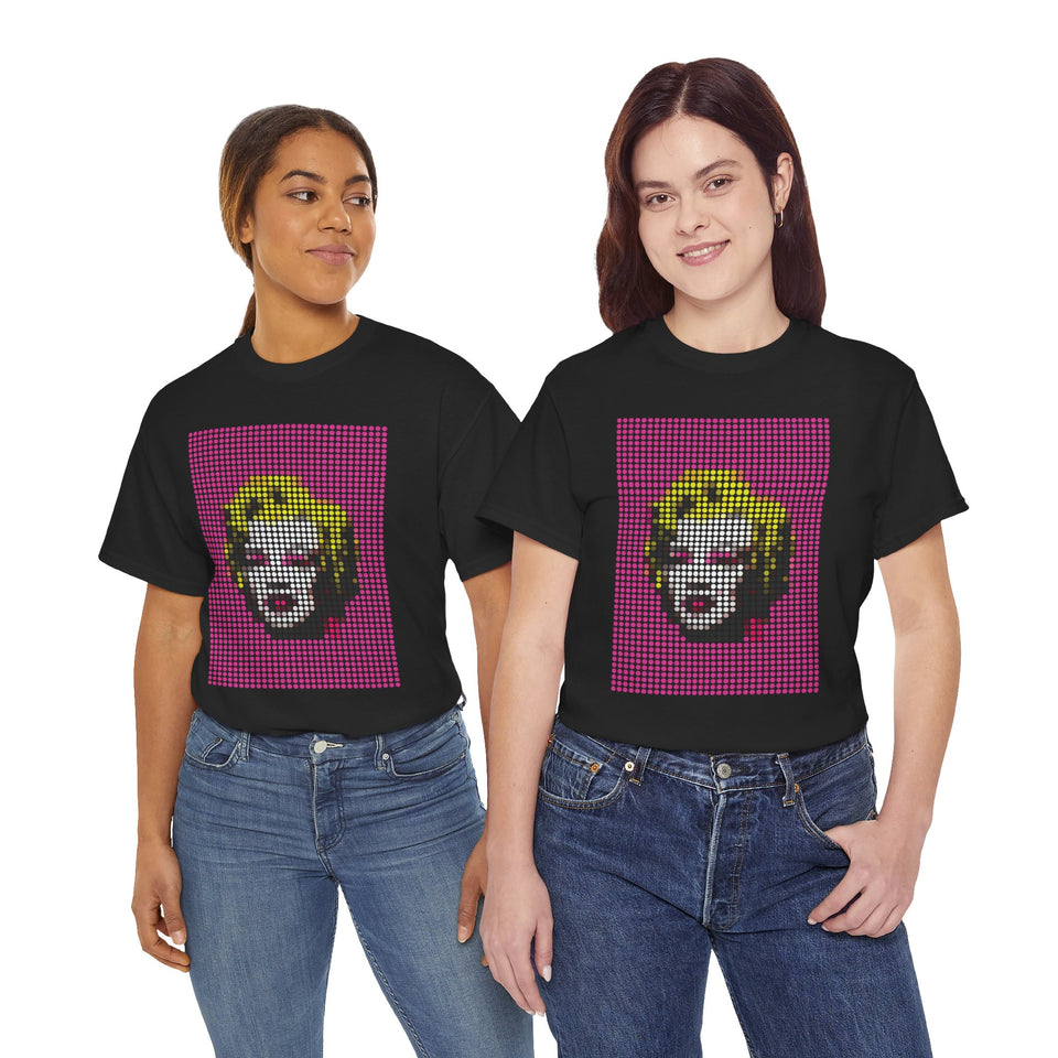 Warhol's Marilyn - Dots Art T-Shirt - Pep-Art Clothing - | Art T-Shirt |