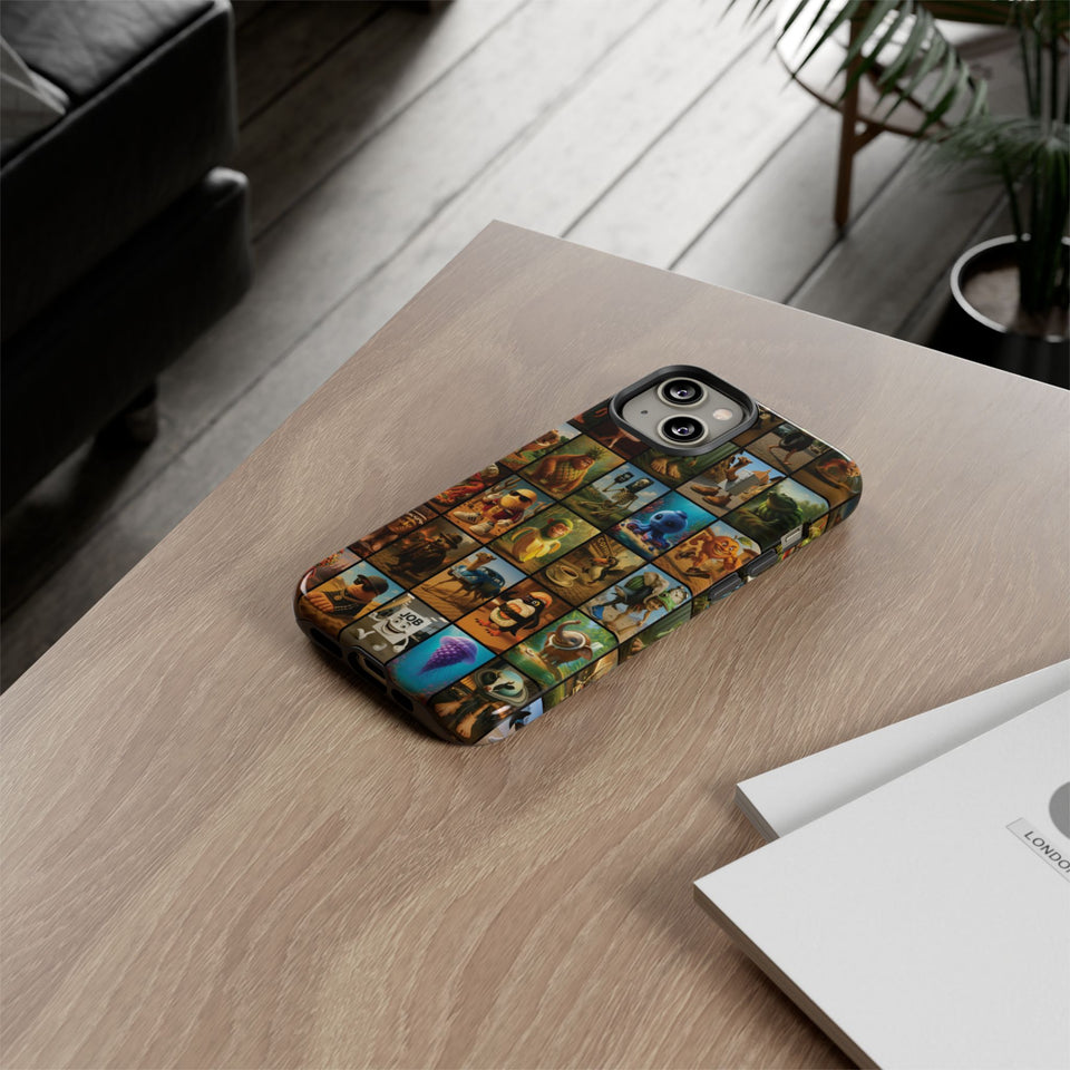 Brain Rot Collage Smartphone Case - All the Italian Brainrot characters