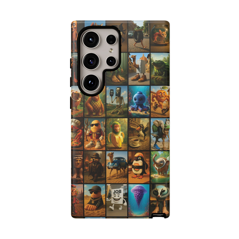 Brain Rot Collage Smartphone Case - All the Italian Brainrot characters