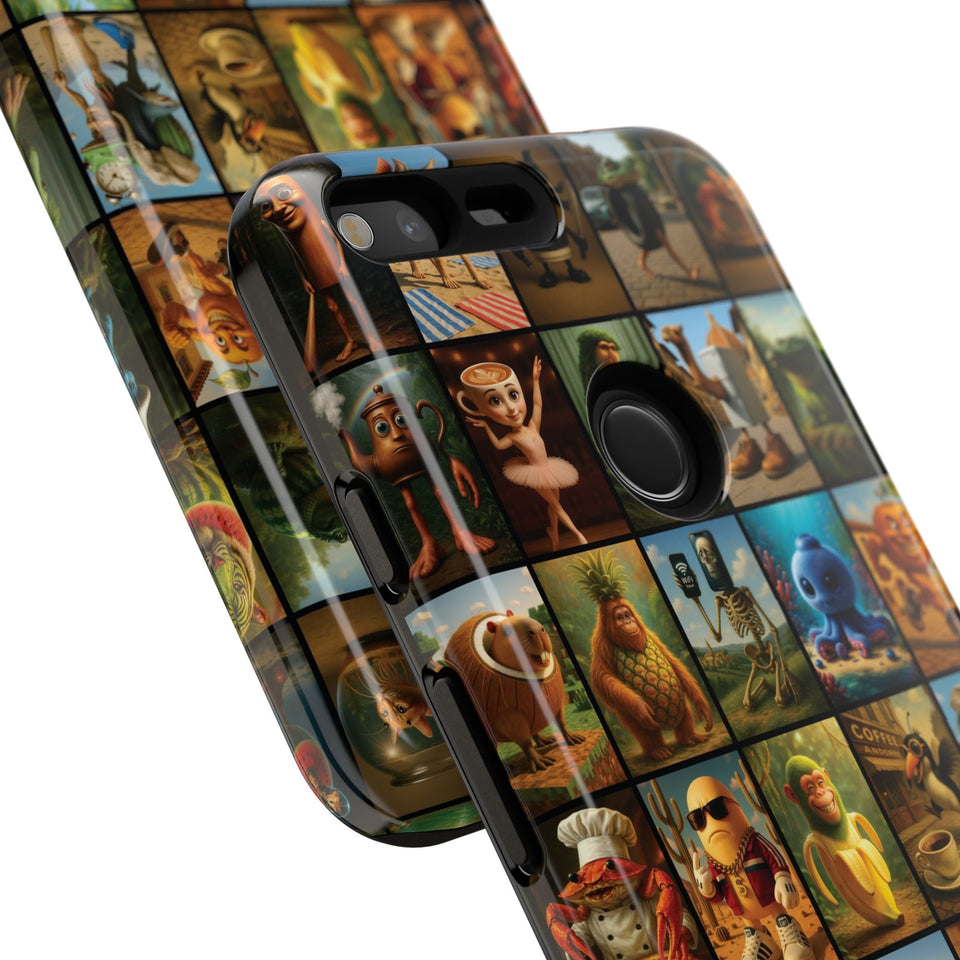 Brain Rot Collage Smartphone Case - All the Italian Brainrot characters