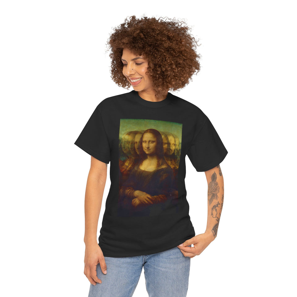 Mona Lisa “Catch Her Smile” T-Shirt - Pep-Art Clothing - | Art T-Shirt |