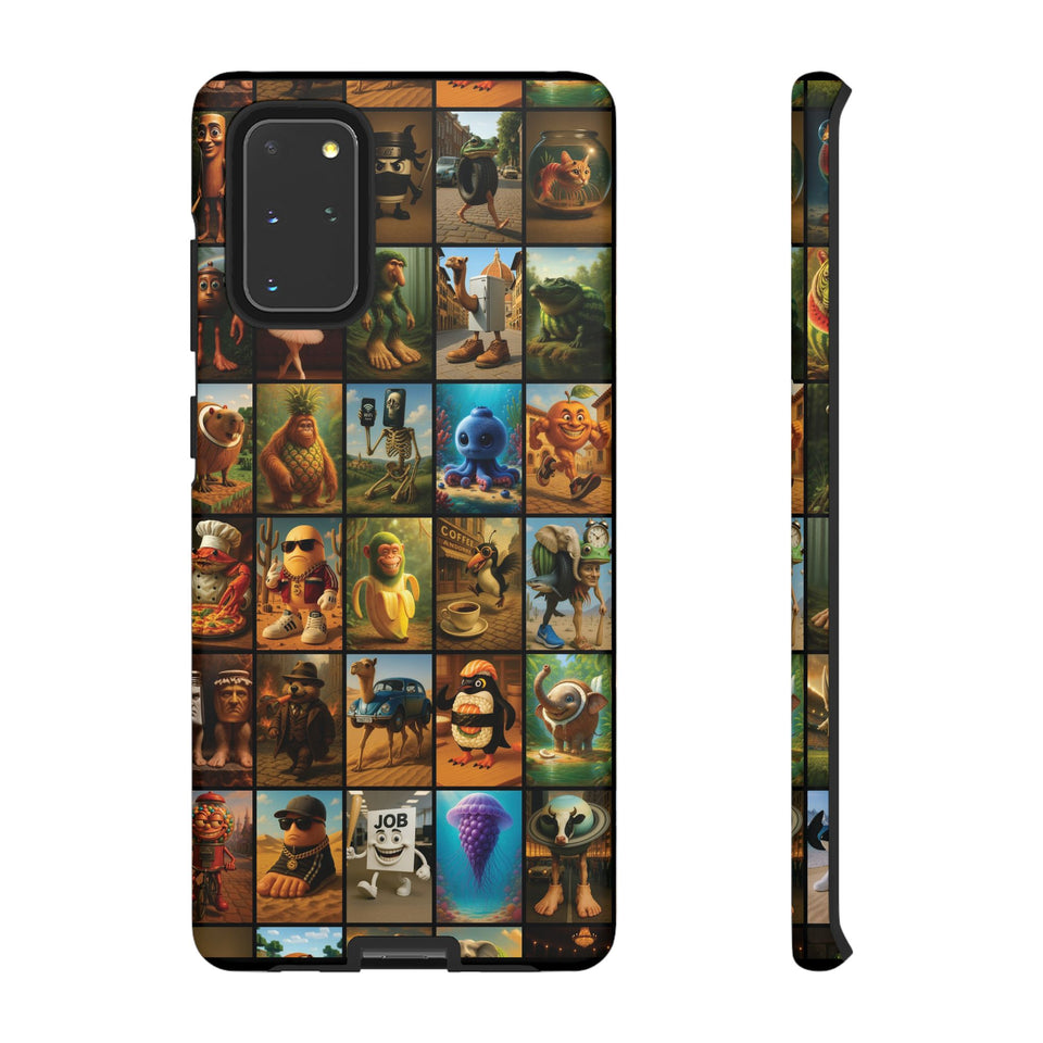 Brain Rot Collage Smartphone Case - All the Italian Brainrot characters