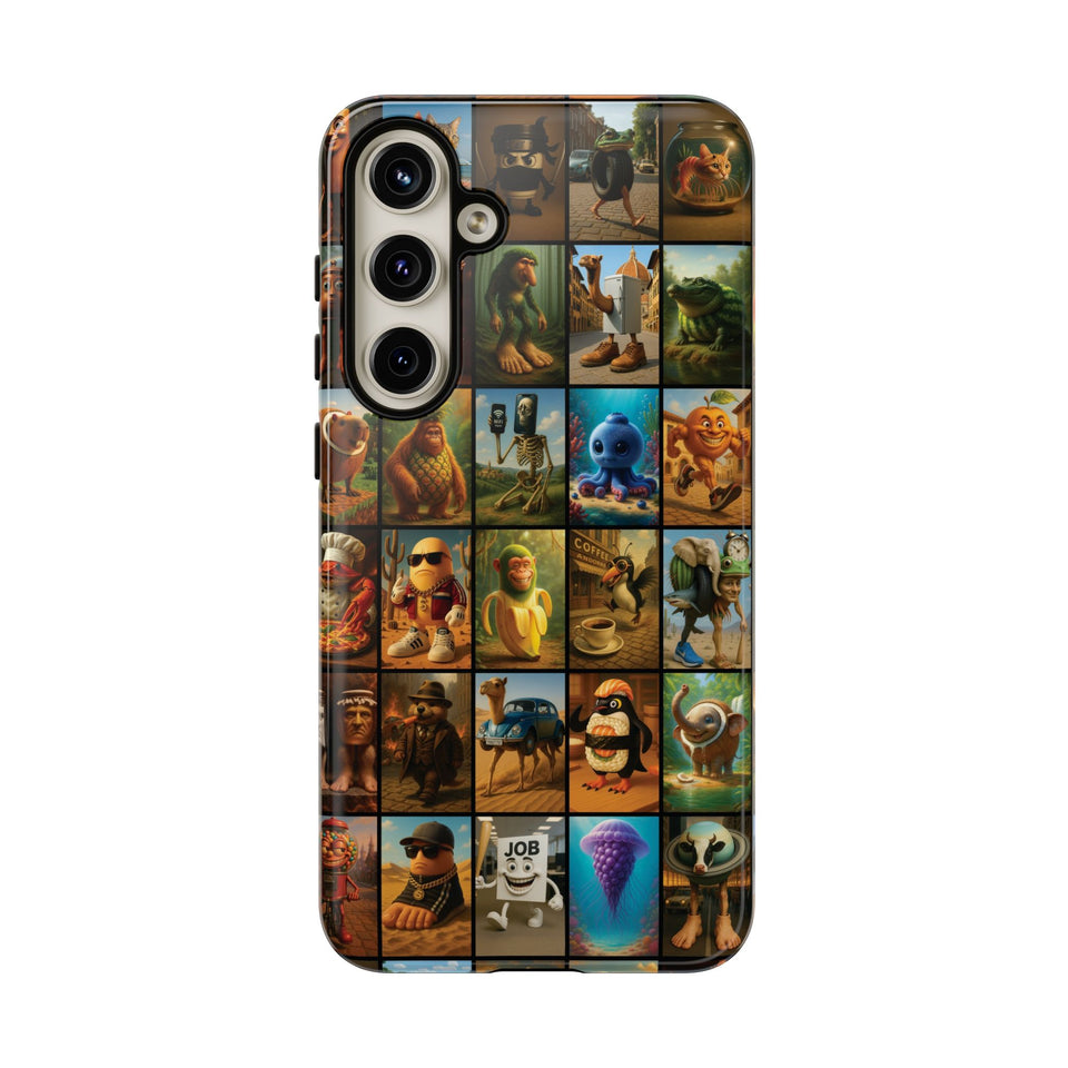 Brain Rot Collage Smartphone Case - All the Italian Brainrot characters