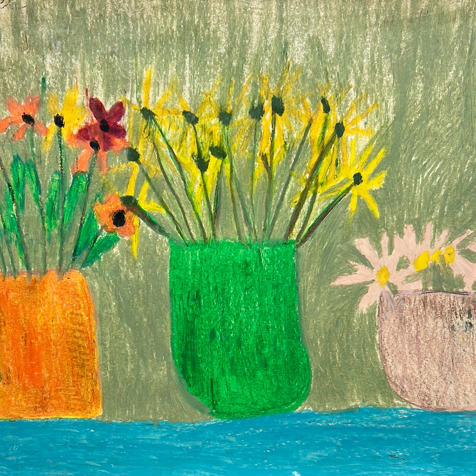 Colorful still life - Artwork by Dini Henkes (1935-2022)