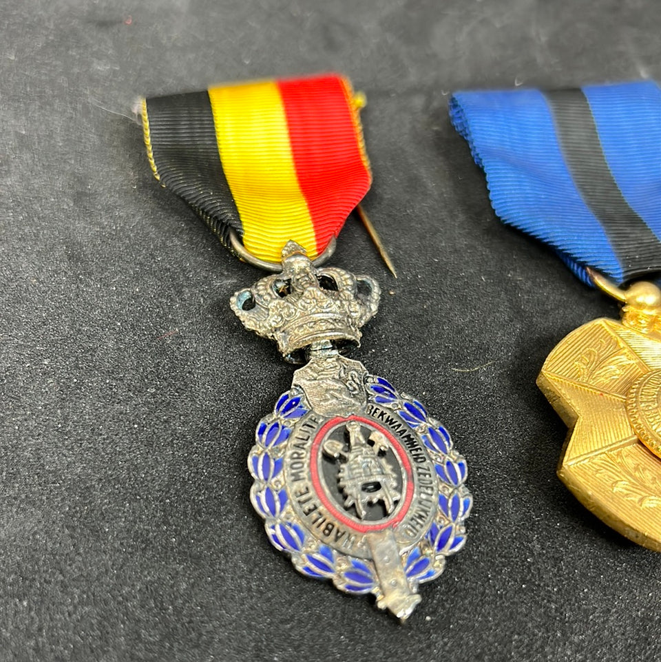 3 Belgian Medals ( Labor WW2 )