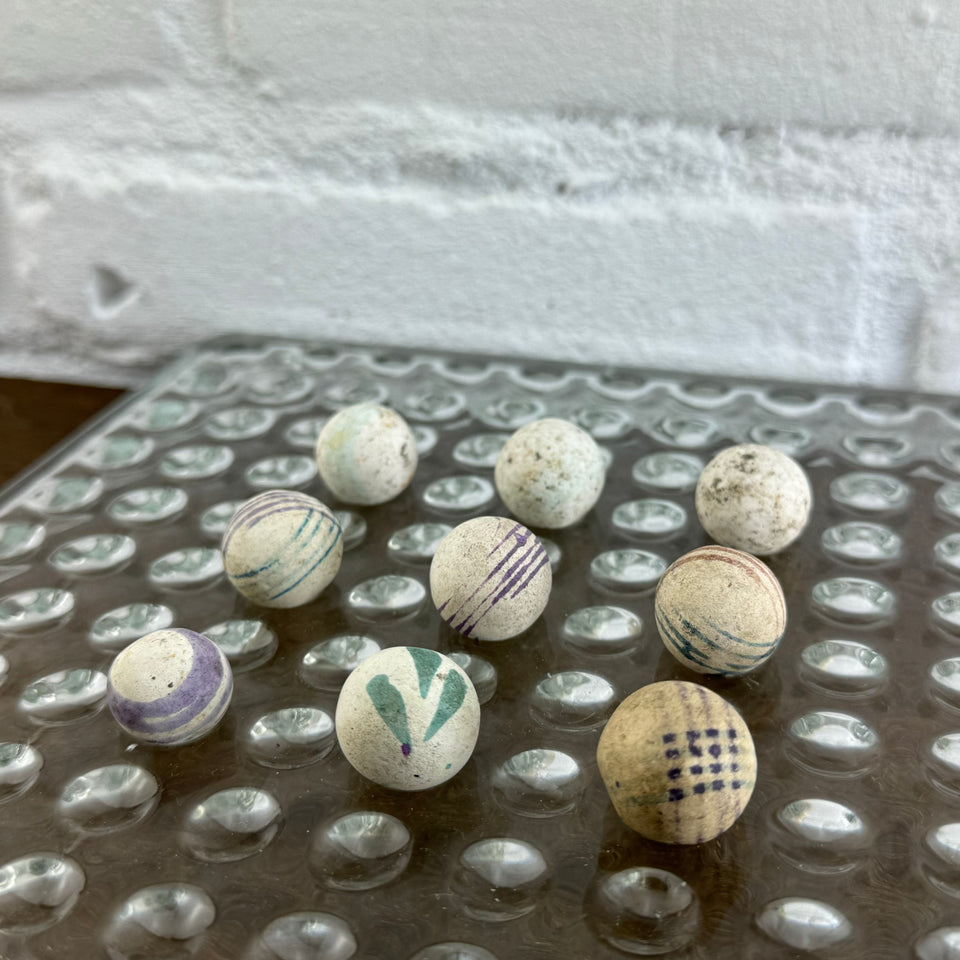 Antique set of rare China Marbles