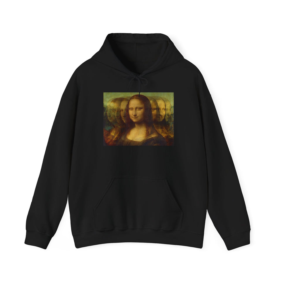 Mona Lisa “Catch Her Smile” Hoodie - PepArt Clothing - DaVinci's masterpiece - Art Hoodie