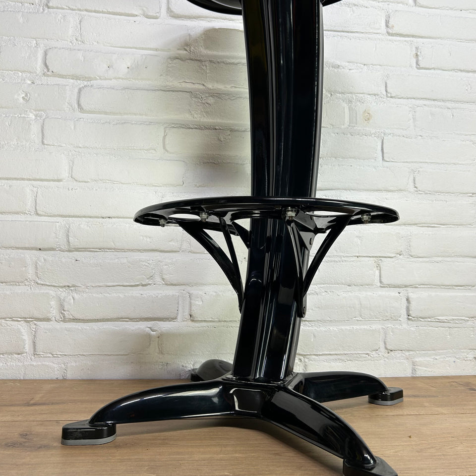 Dulton Industrial Vintage Bar Stool With Tractor Seating, Model Lotus