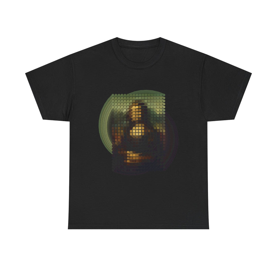 Mona Lisa Dots Art - Abstract - T-Shirt - PepArt Clothing - | Art T-Shirt |