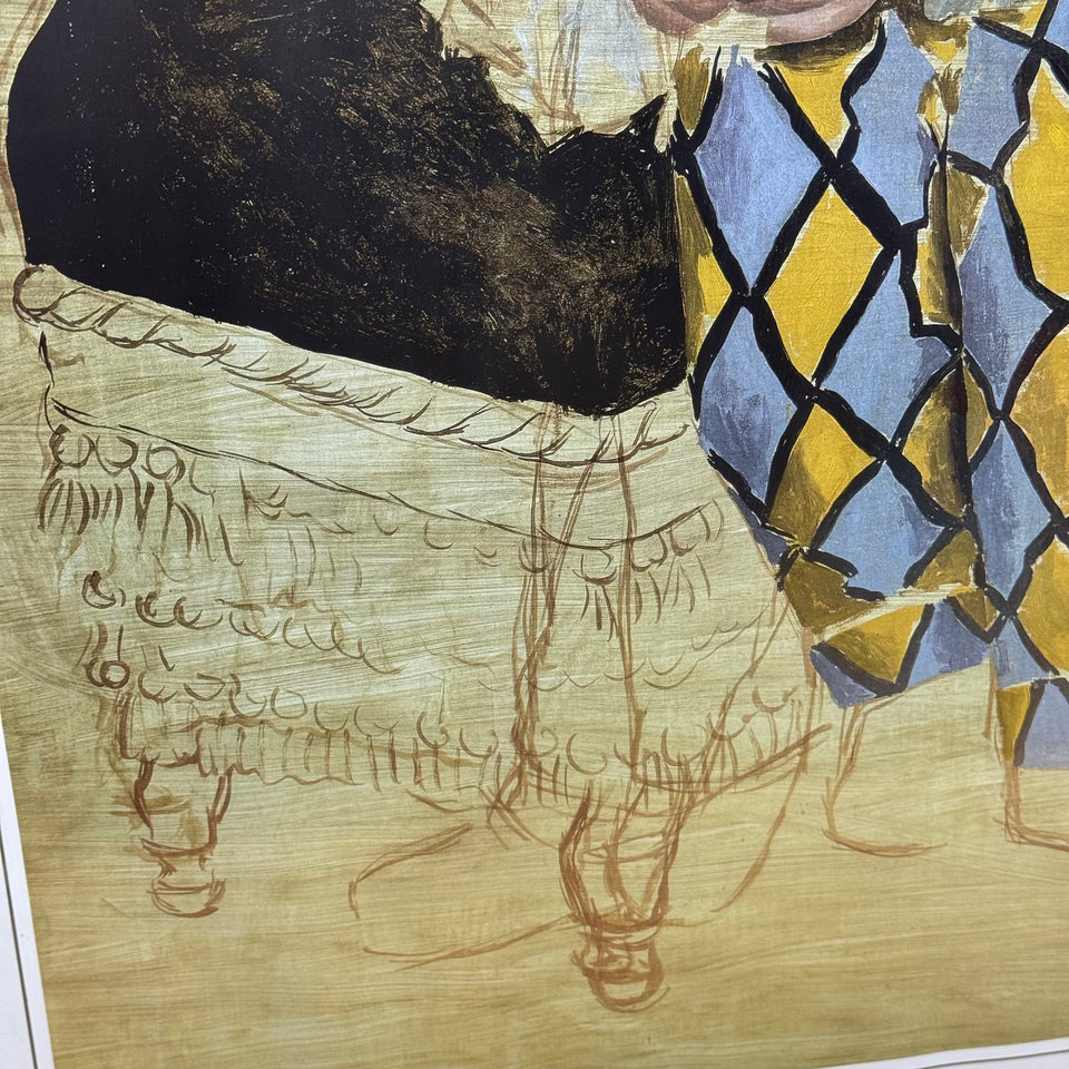 Paul as Harlequin by Pablo Picasso (1881-1973)