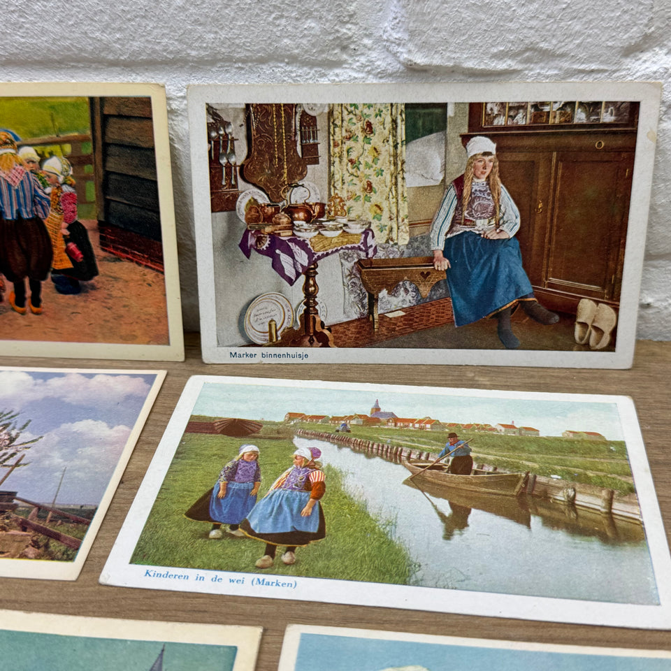 Photo collection of Folklore Kids Dutch Costume photocards - High Quality Photo paper a.o. – Holland Traditional Culture children - Costume Embroideries