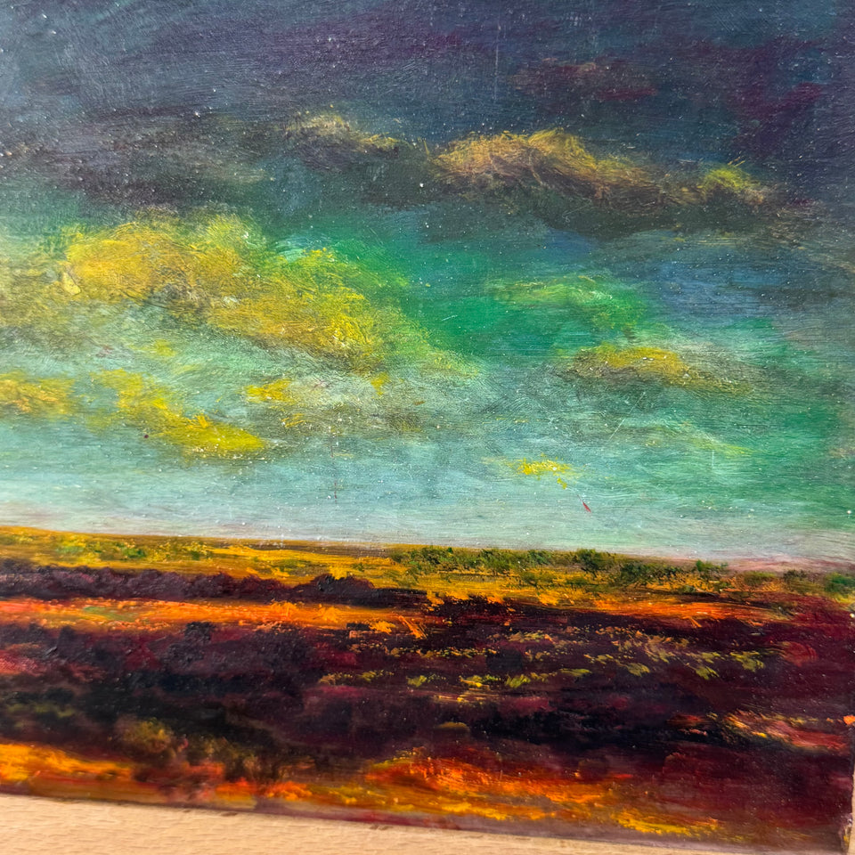 Sunrise in the Netherlands by Dutch painter Jan Bakker