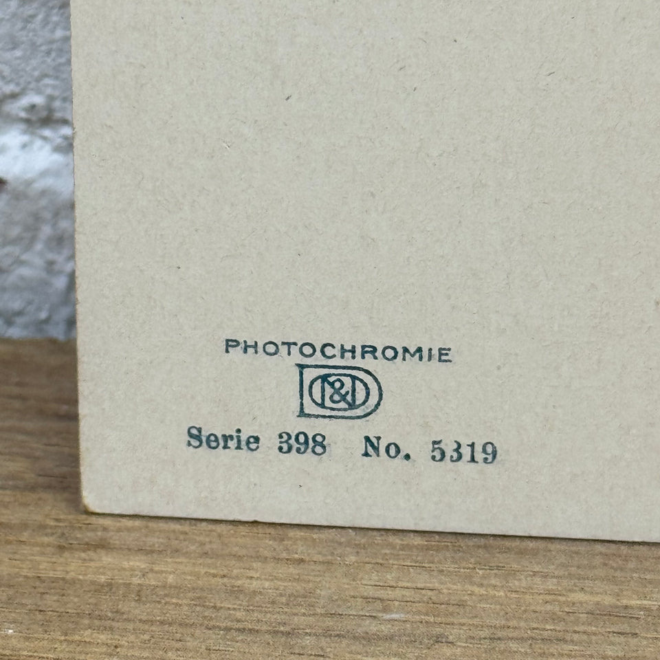 Rare Antique PhotoChrome Postcard - Near mint condition - Historical Folklore Dutch Costume photocards - High Quality Photo paper a.o. – Holland Traditional Culture Costume Embroideries