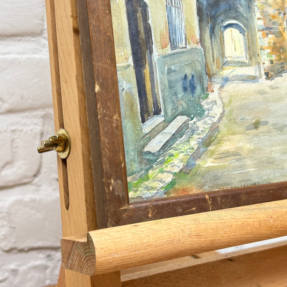 Original Watercolor St. Paul by François Gilletta-Cambianis