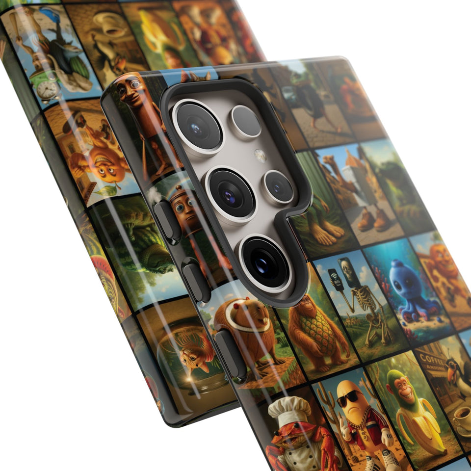 Brain Rot Collage Smartphone Case - All the Italian Brainrot characters