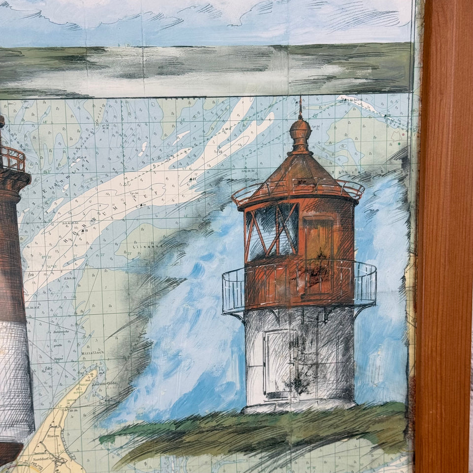 The Amrum lighthouse by Ole West