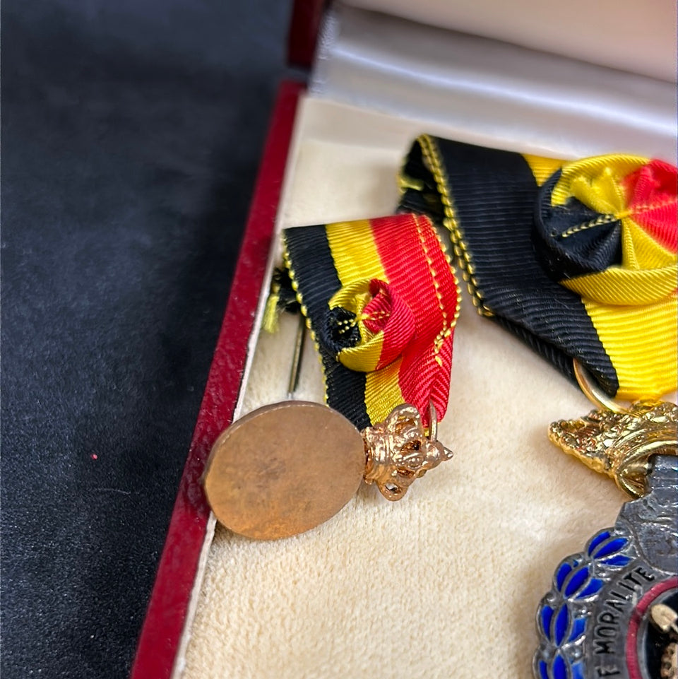 Belgian Medals for Labor First Class
