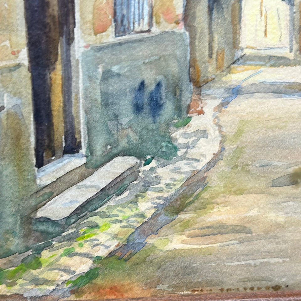 Original Watercolor St. Paul by François Gilletta-Cambianis