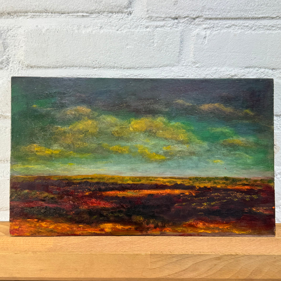 Sunrise in the Netherlands by Dutch painter Jan Bakker