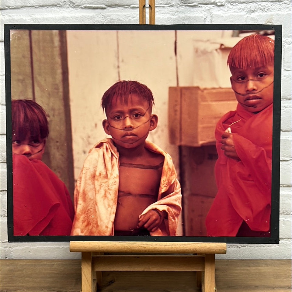 The people of South America - Colorado Indian Boys Ecuador - Photo series by Theo van der Vaart
