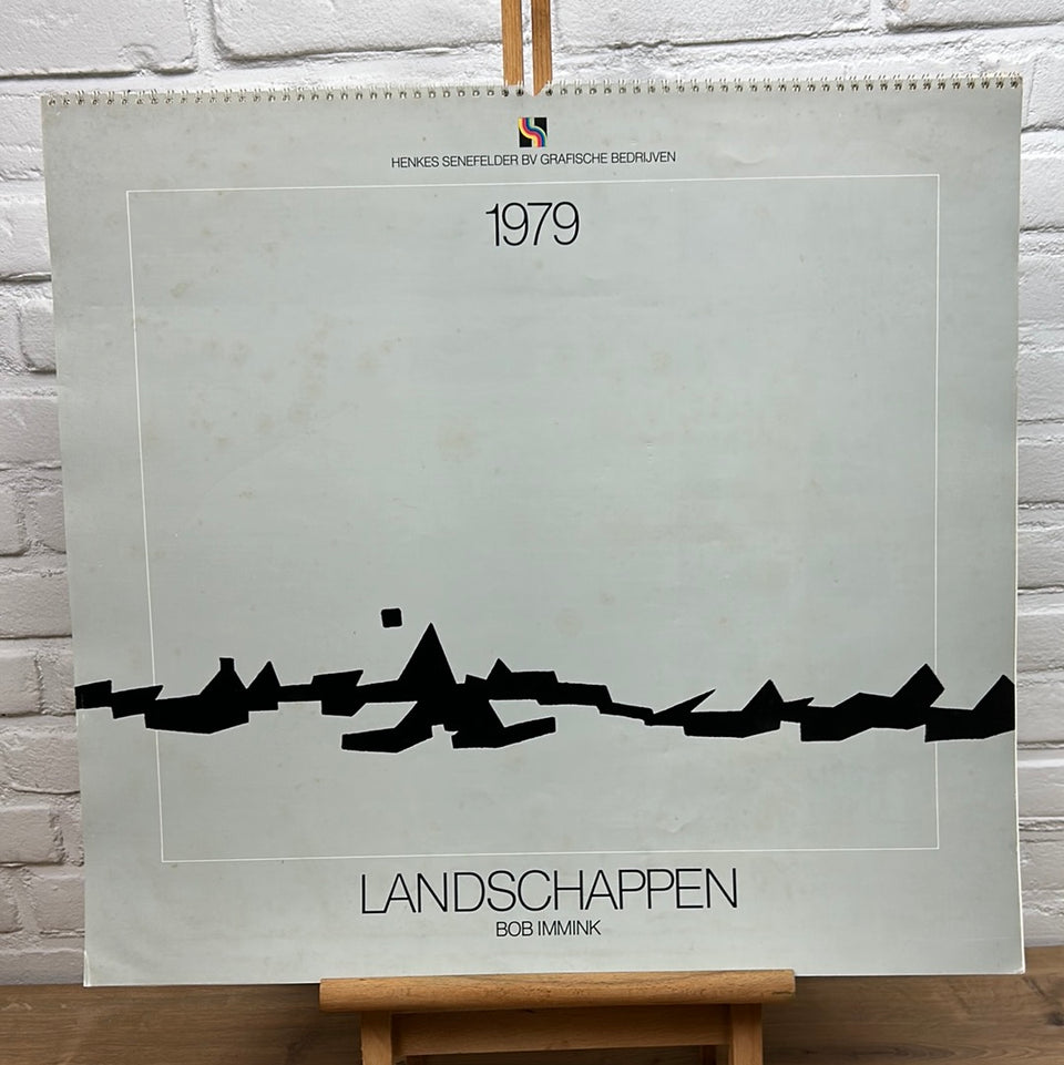 Bob Immink 1979 Landscapes art calender