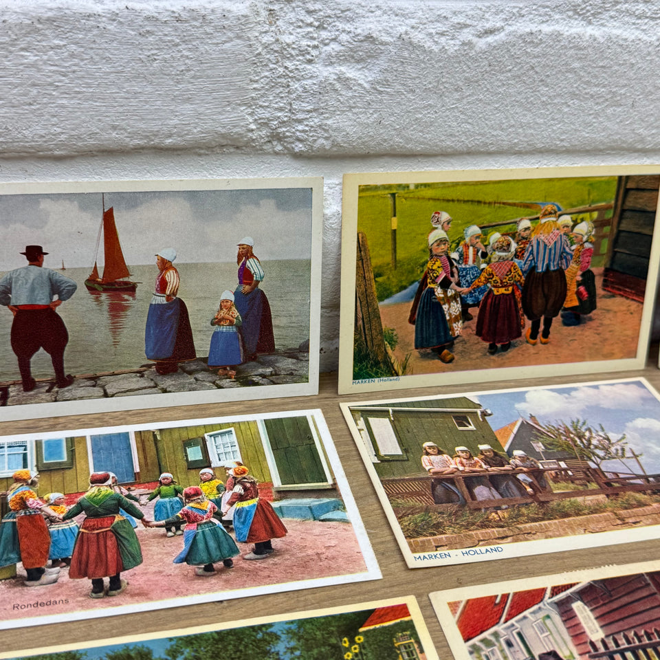 Photo collection of Folklore Kids Dutch Costume photocards - High Quality Photo paper a.o. – Holland Traditional Culture children - Costume Embroideries