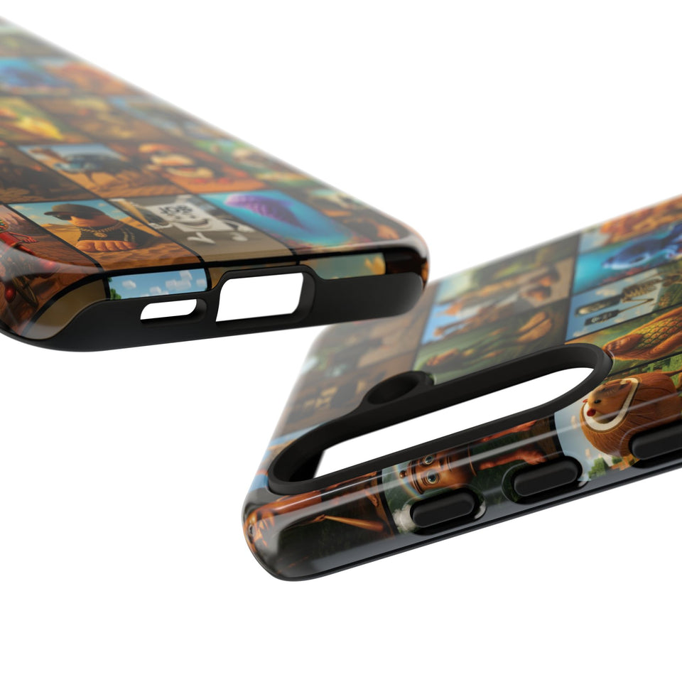 Brain Rot Collage Smartphone Case - All the Italian Brainrot characters