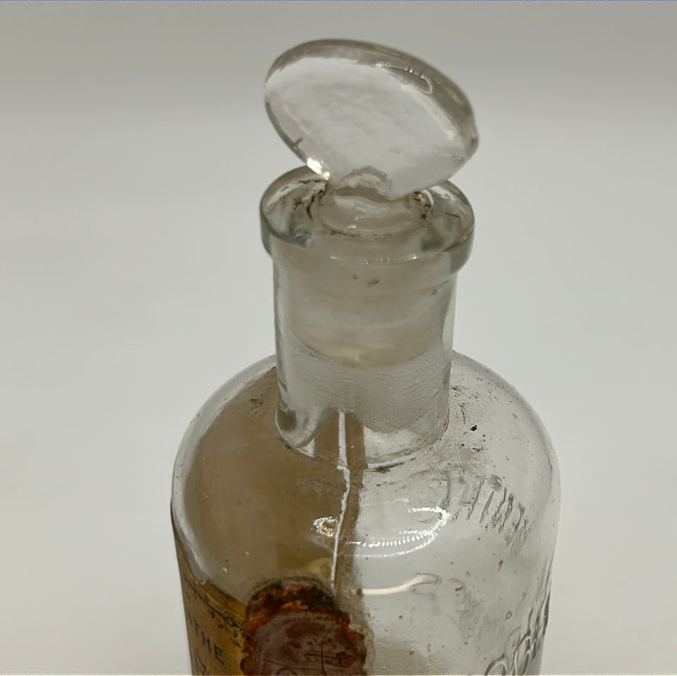 Rare Antique Ricqlès Alcool de Menthe bottle (not empty)