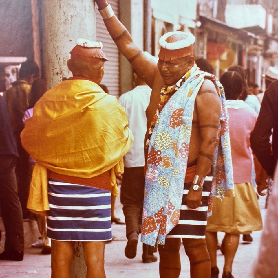 The people of South America - Colorado Indian Chiefs Ecuador - Photo series by Theo van der Vaart