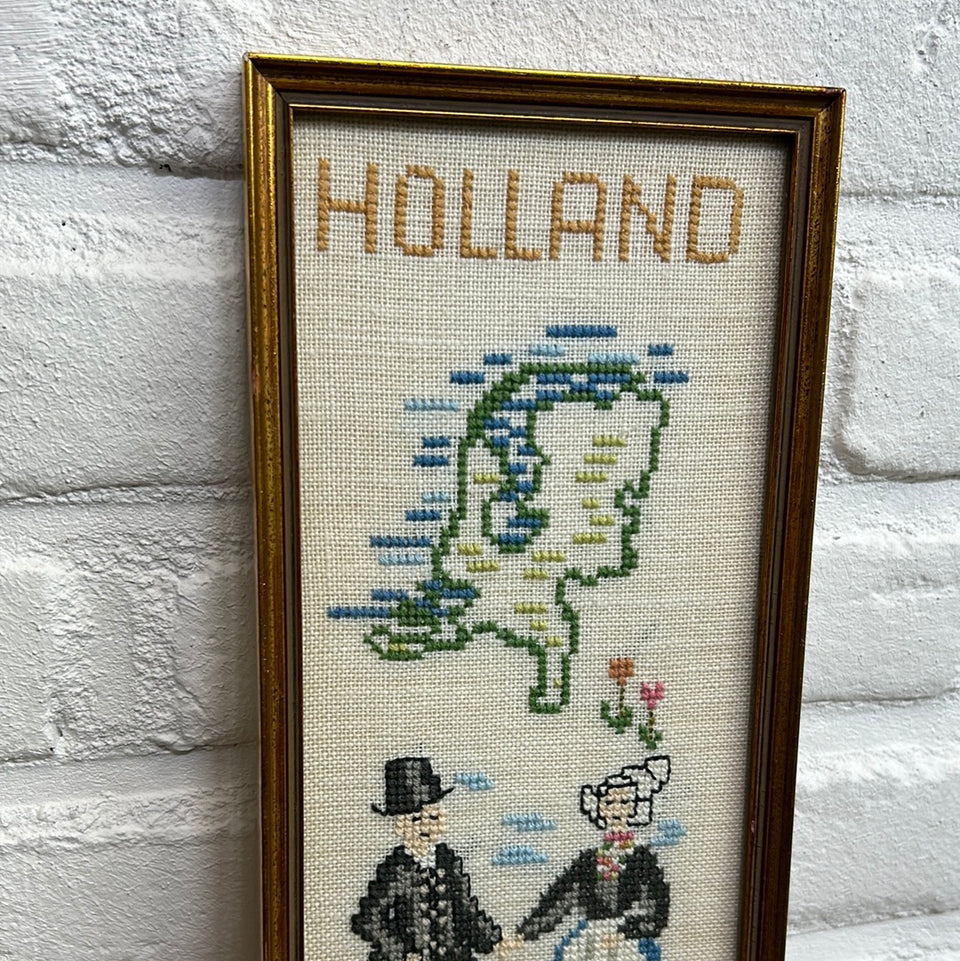 Holland Embroidery - Cottonwork - Framed