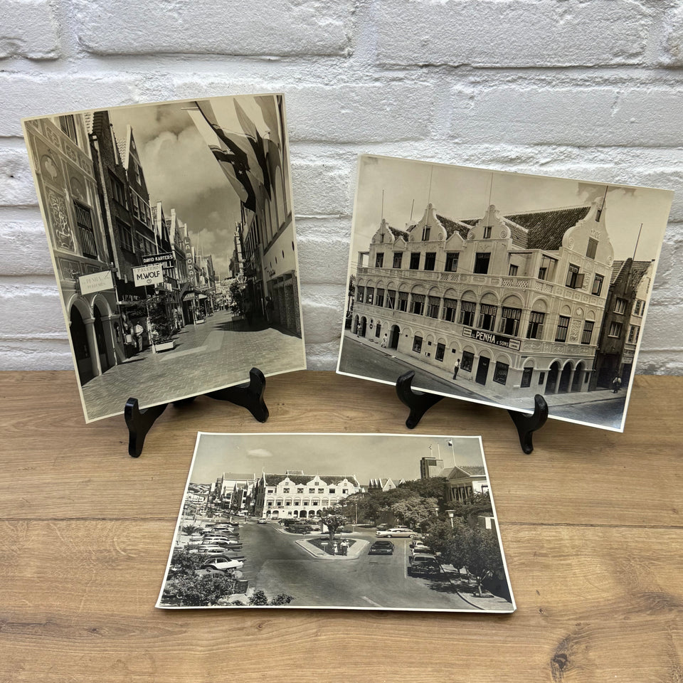 Original Black and white 70’s Curacao vintage photograph serie set Penha