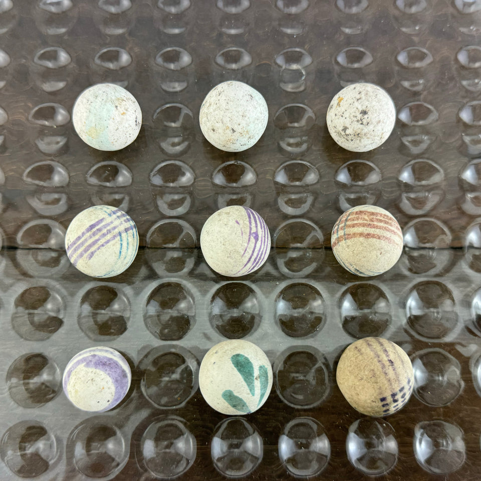 Antique set of rare China Marbles