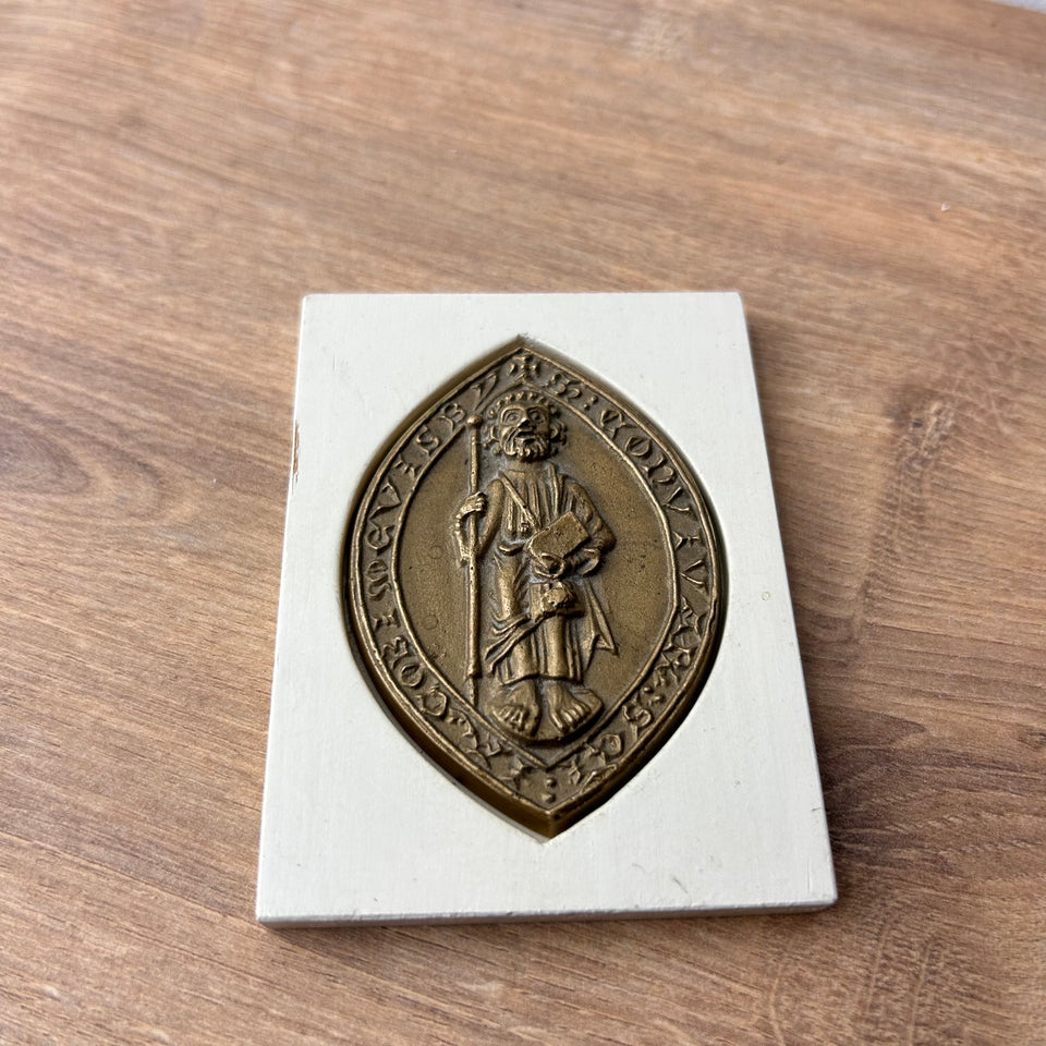 A bronze medal Saint James Brothers Guild - Gotland