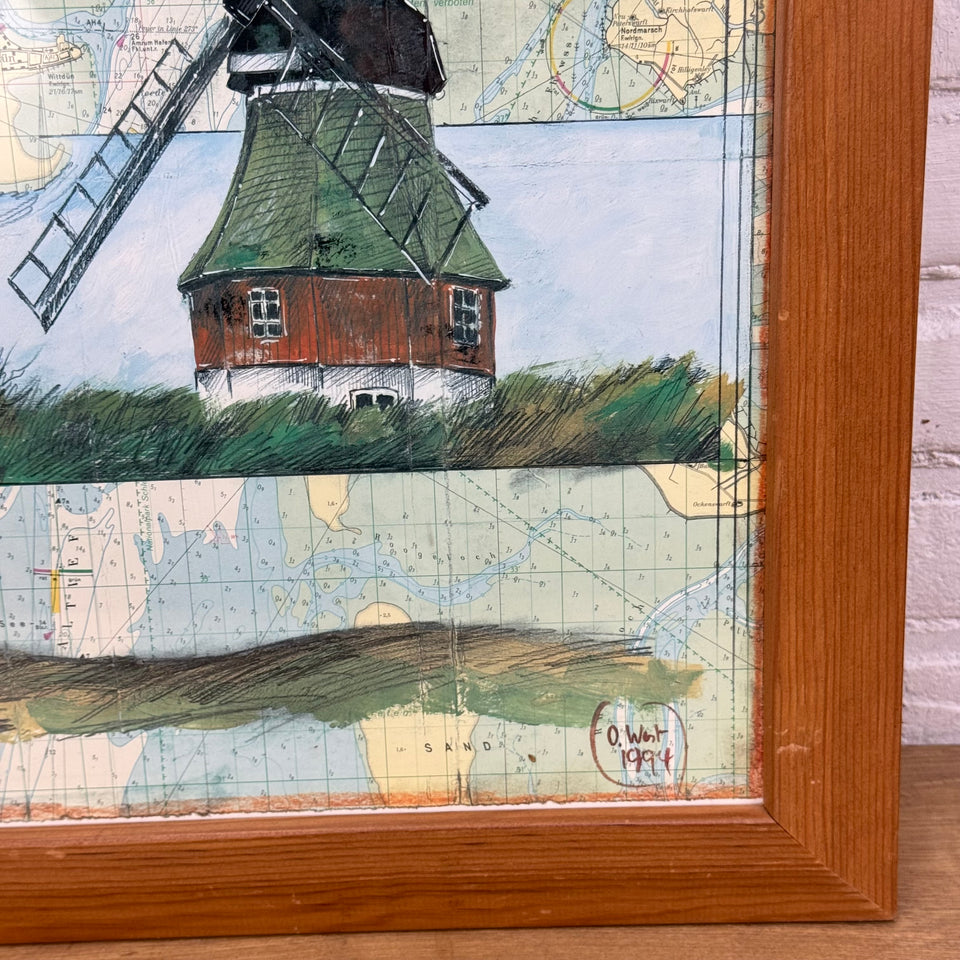 The Amrum lighthouse by Ole West