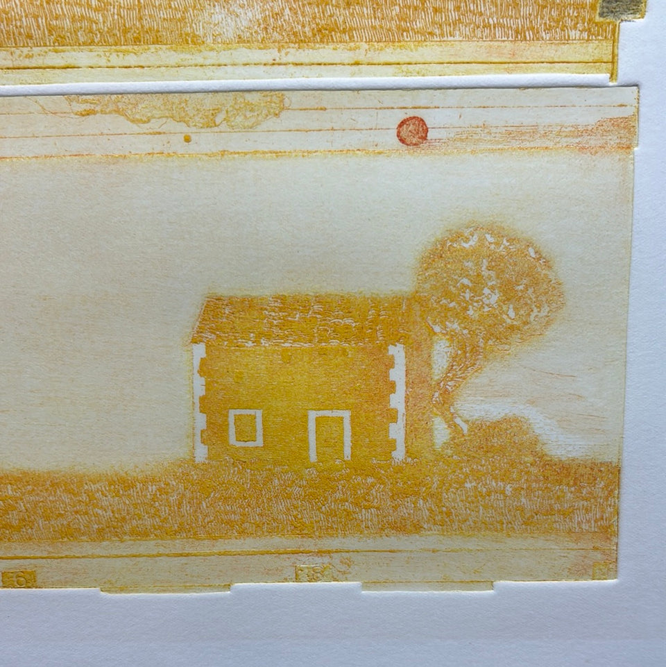 2 x House 1970 - Artwork by Eduard Flor (1925-2015)