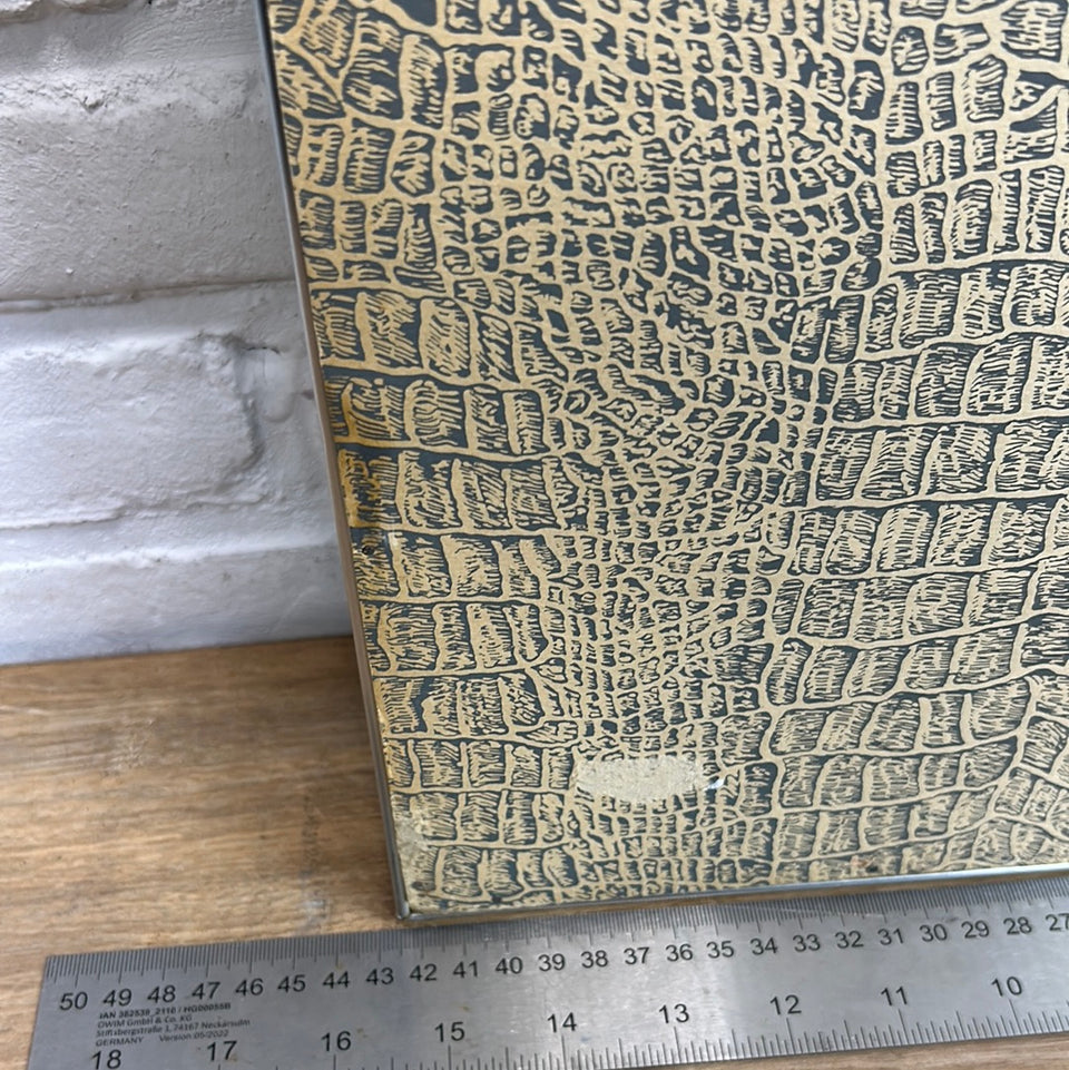 Vintage 60’s Embroidery - Cottonwork - Framed