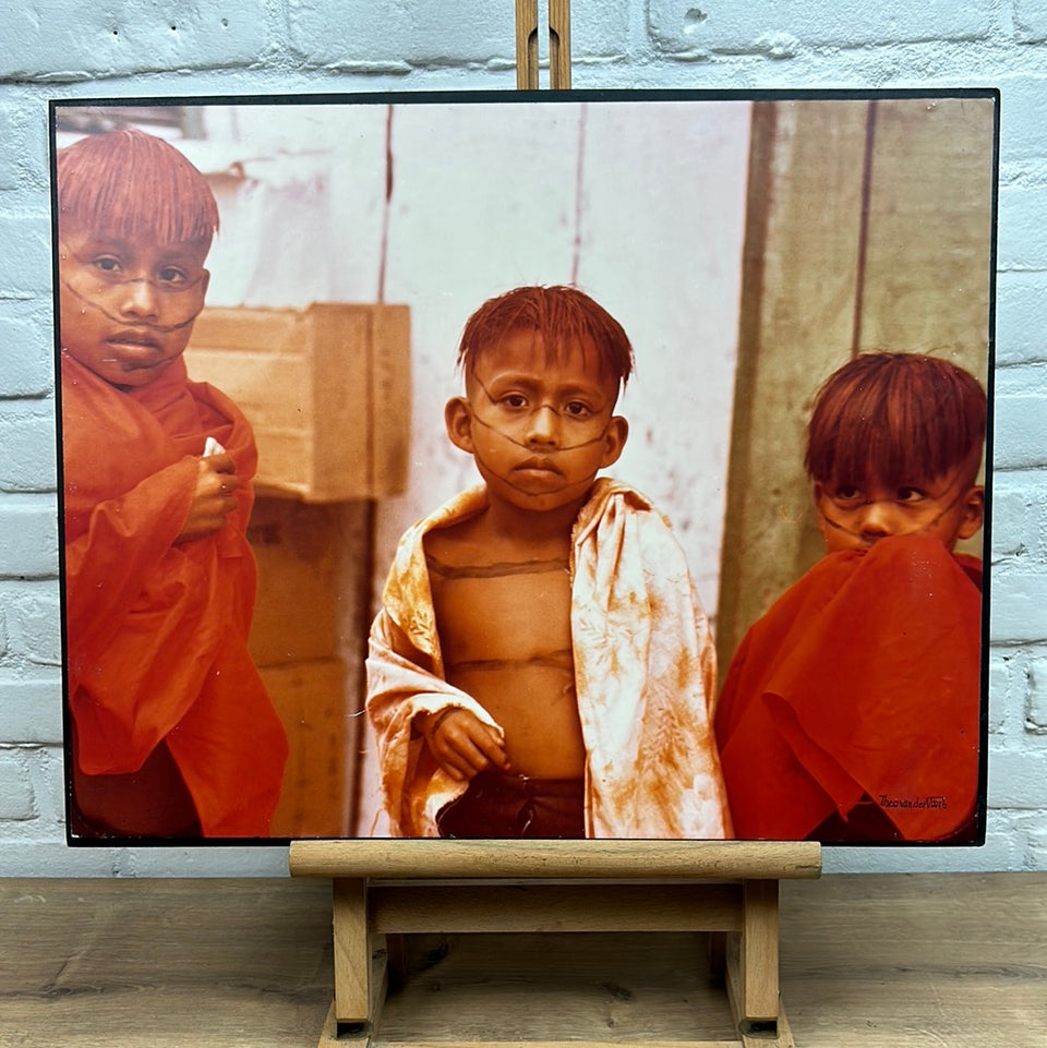The people of South America - 3 boys - Photo series by Theo van der Vaart