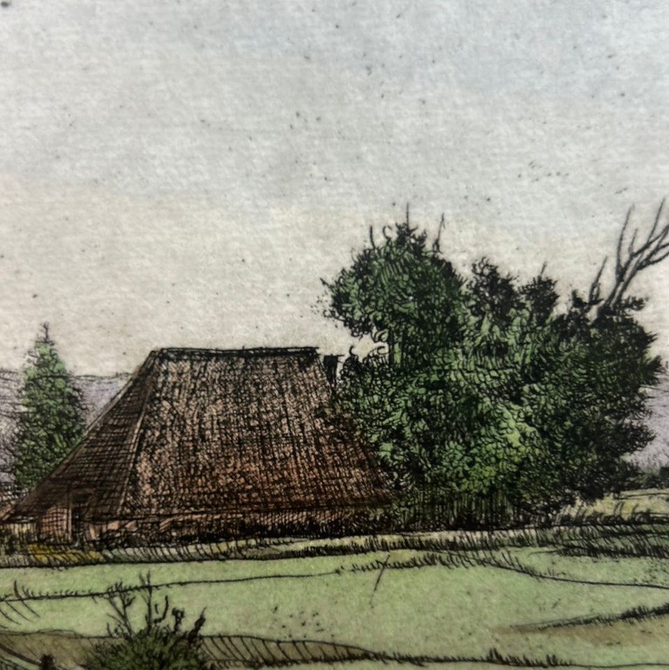 Landscape with farm - E.A. - van Maanen 1972