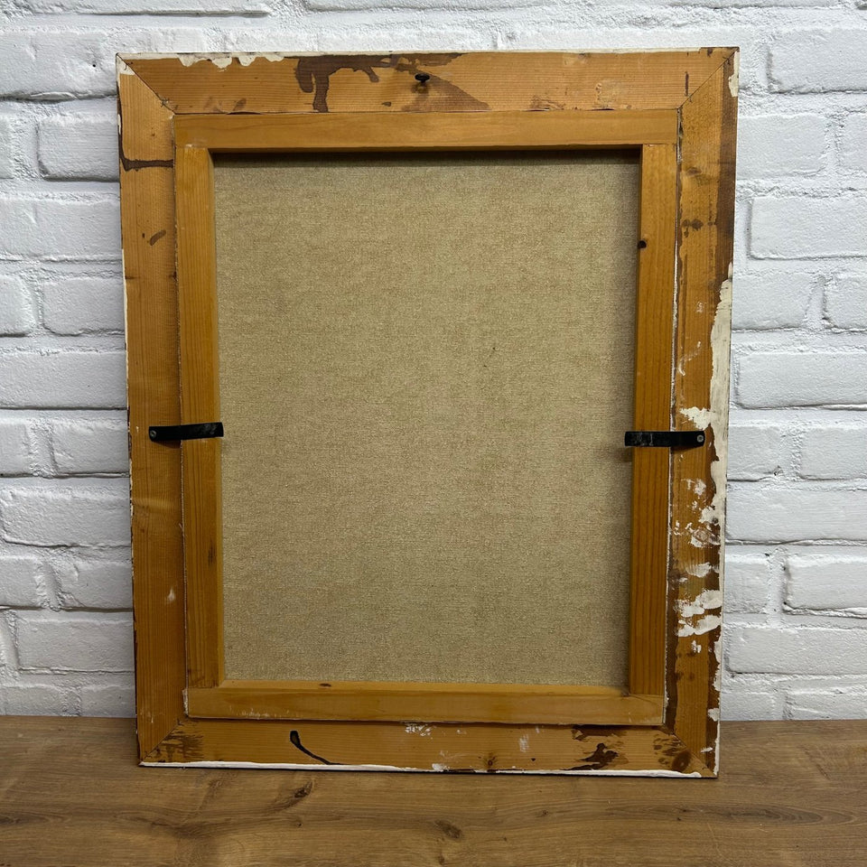 Oil painting - Still life with bouquet with Spring flowers