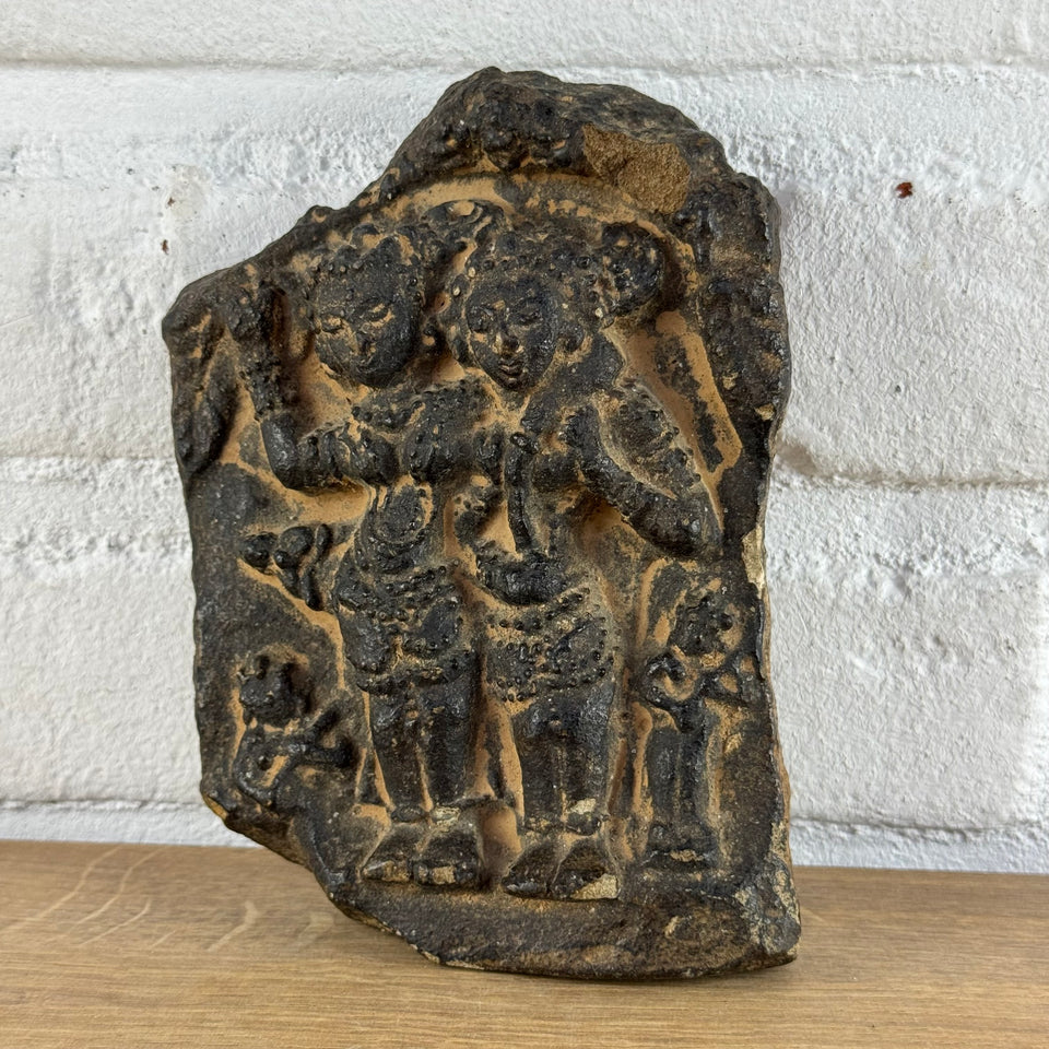 2000+ years old Yaksis terracotta sculpture India - Maurya / Shunga period