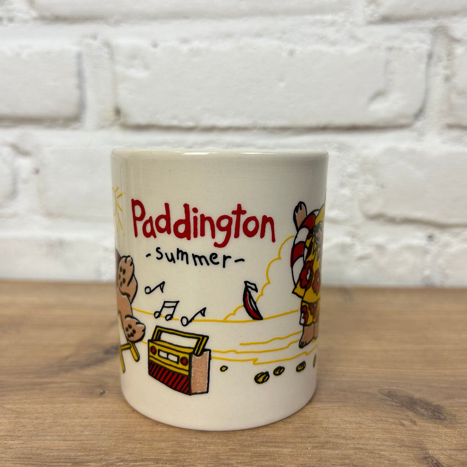 4 Paddington Vintage Mugs - Set of 4 seasons
