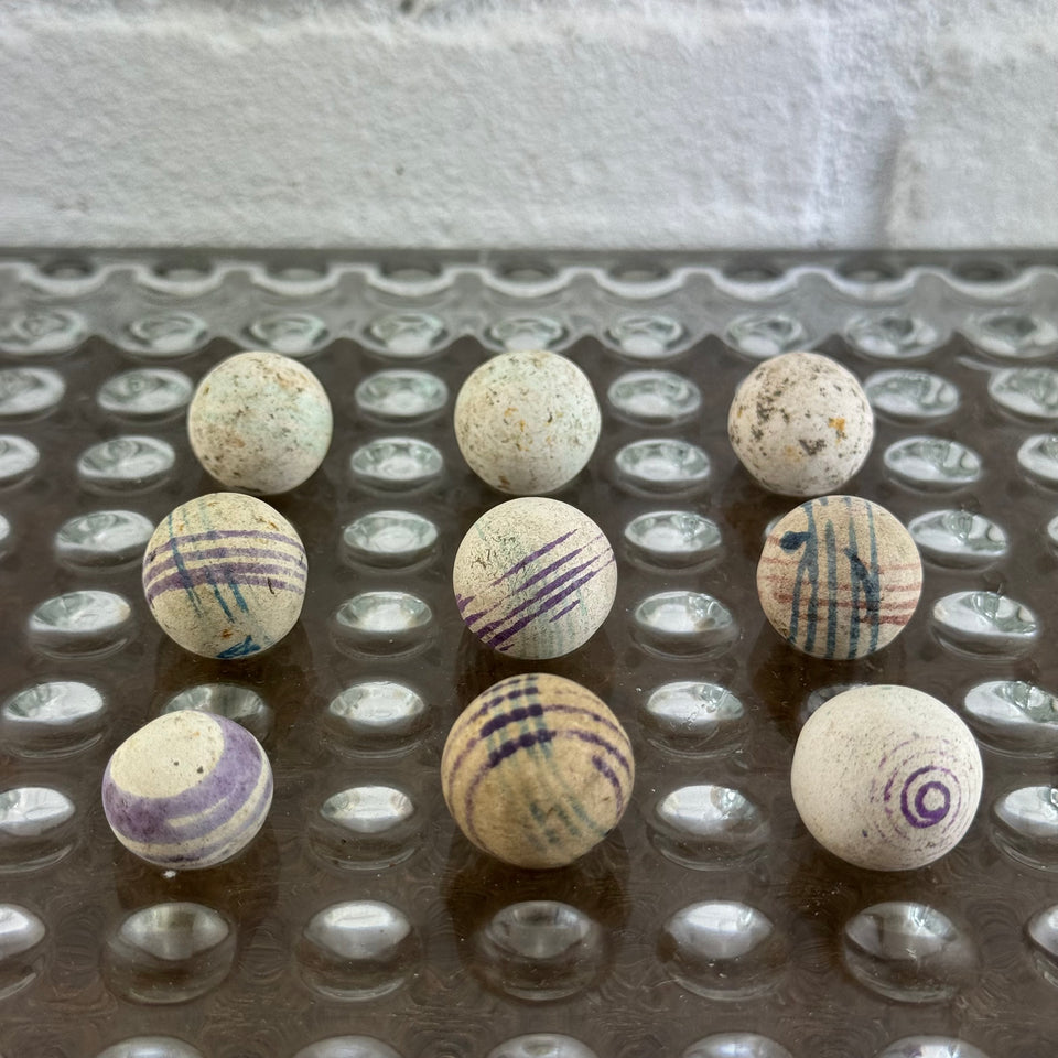 Antique set of rare China Marbles