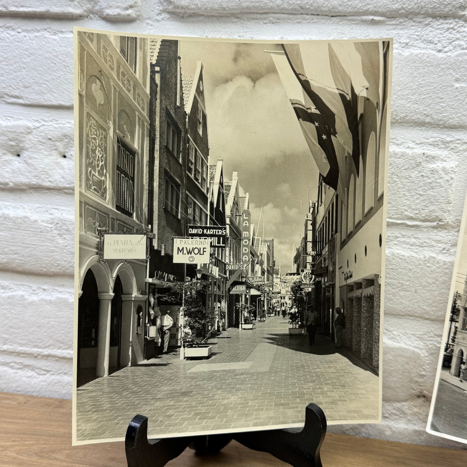 Original Black and white 70’s Curacao vintage photograph serie set Penha