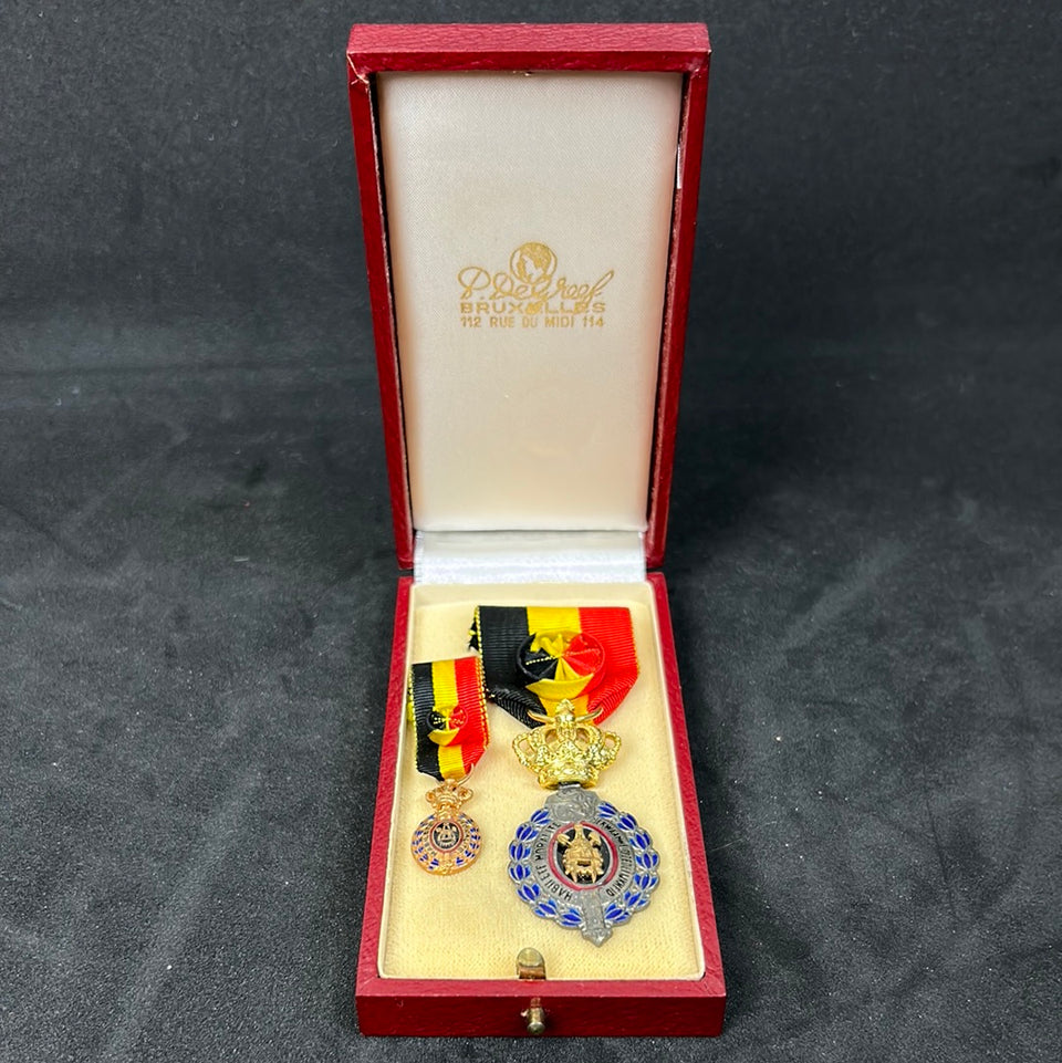 Belgian Medals for Labor First Class