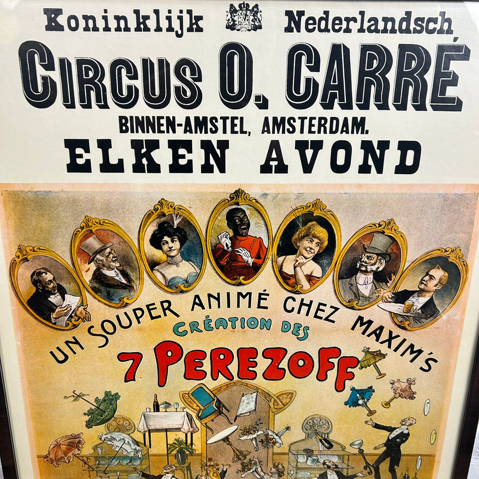 Circus Oscar Carré - 7 Perezoff - Circus poster