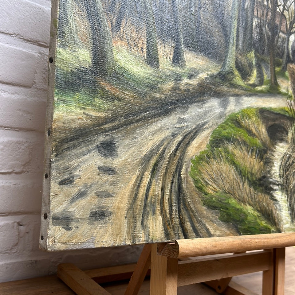 Road to Perdition - Oil painting by Ch. S’Jonkers